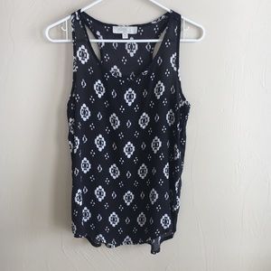 olive & oak sheer tank